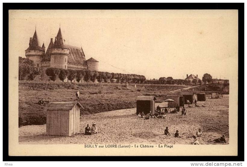 45 Sully-sur-Loire chateau plage D45D K45315K C45315C RH065463