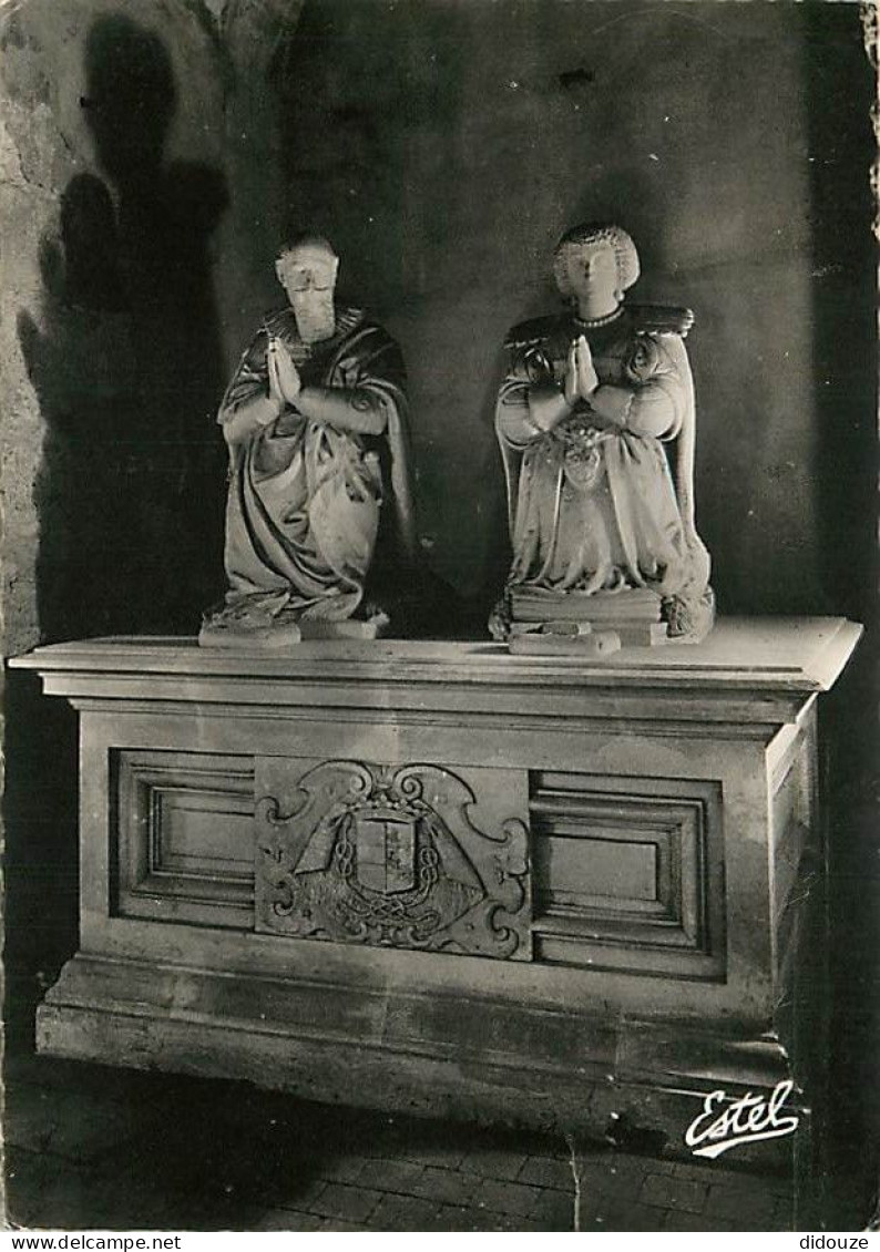 45 - Sully sur Loire - Le Château - Le Tombeau de Sully et de Rachel de Cochefilet - Carte dentelée - CPSM grand format