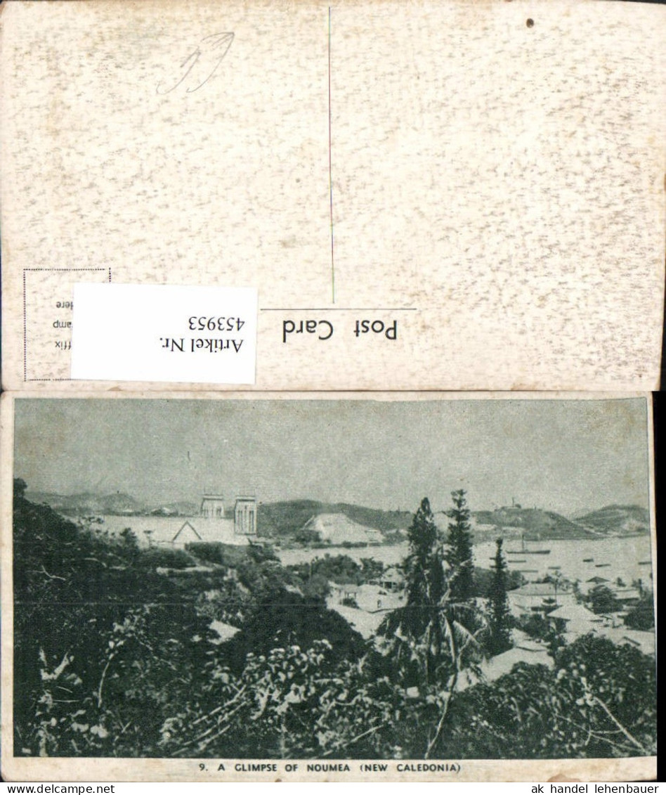 453953,New Caledonia Neukaledonien Glimpse of Noumea Teilansicht