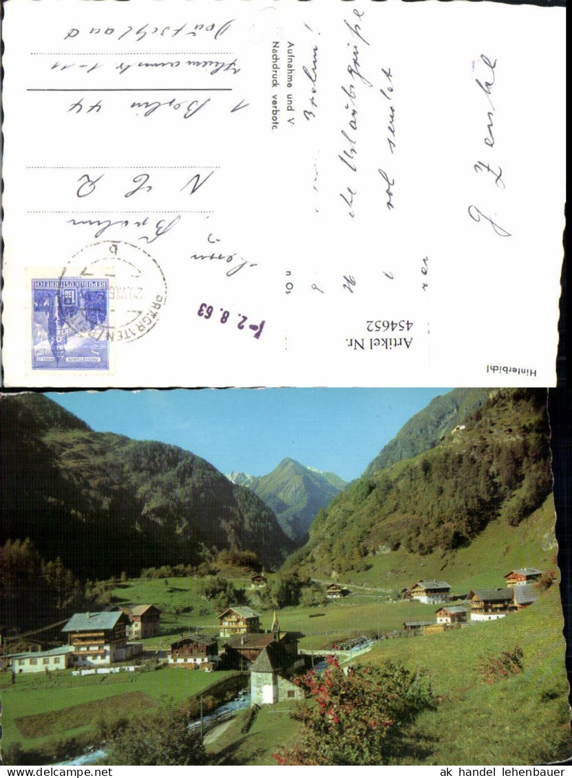 454652,Hinterbichl b. Prägraten Totale Bergkulisse
