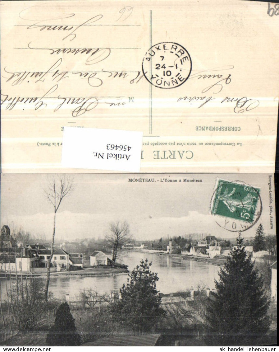 456463,Burgund Yonne Moneteau L'Yonne Fluss
