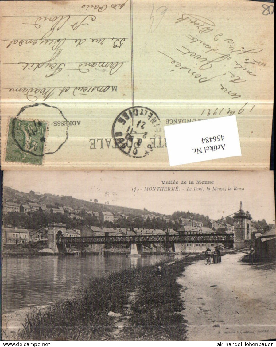 456484,Champagne-Ardenne Ardennes Montherme Pont Brücke