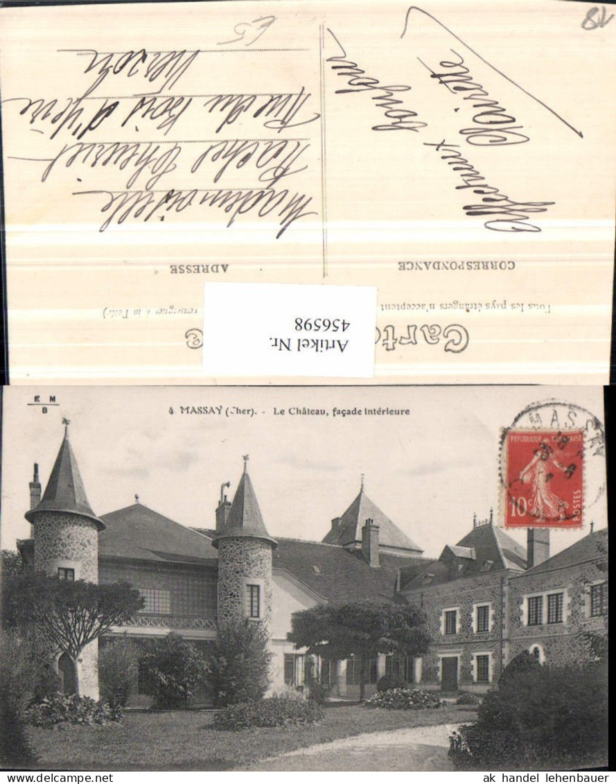456598,Centre Cher Massay Le Chateau Schloss