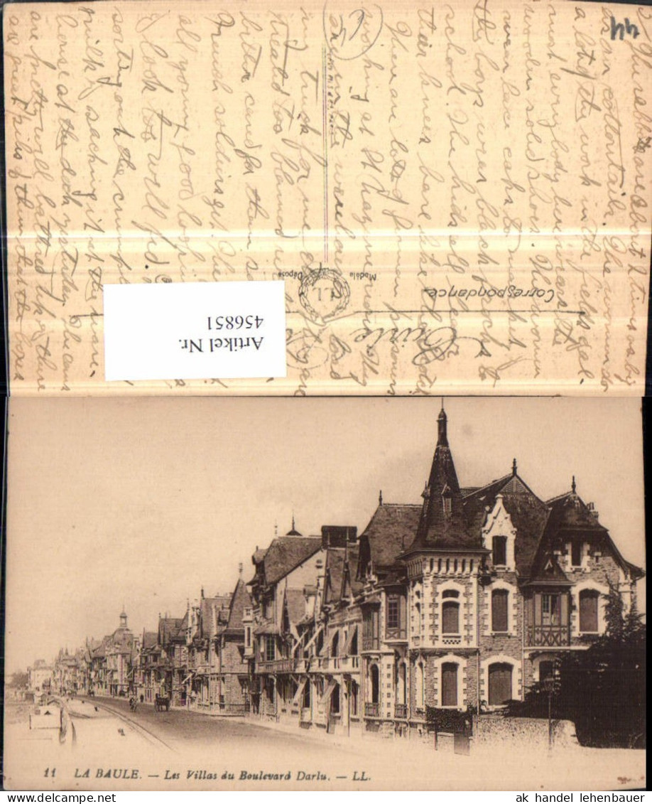 456851,Pays de la Loire Loire-Atlantique La Baule Boulevard Darlu Villas