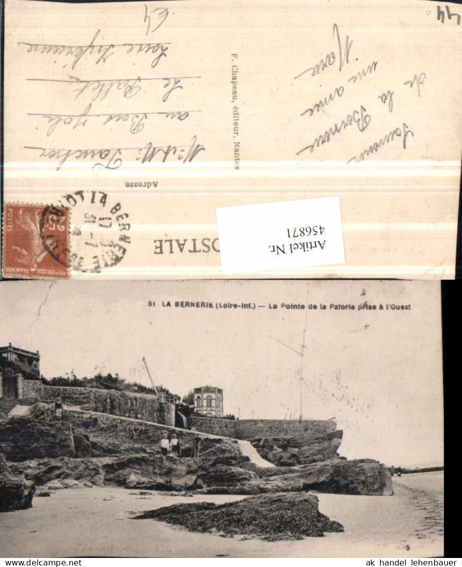 456871,Pays de la Loire Loire-Atlantique La Bernerie Pointe de la Patorie Küste