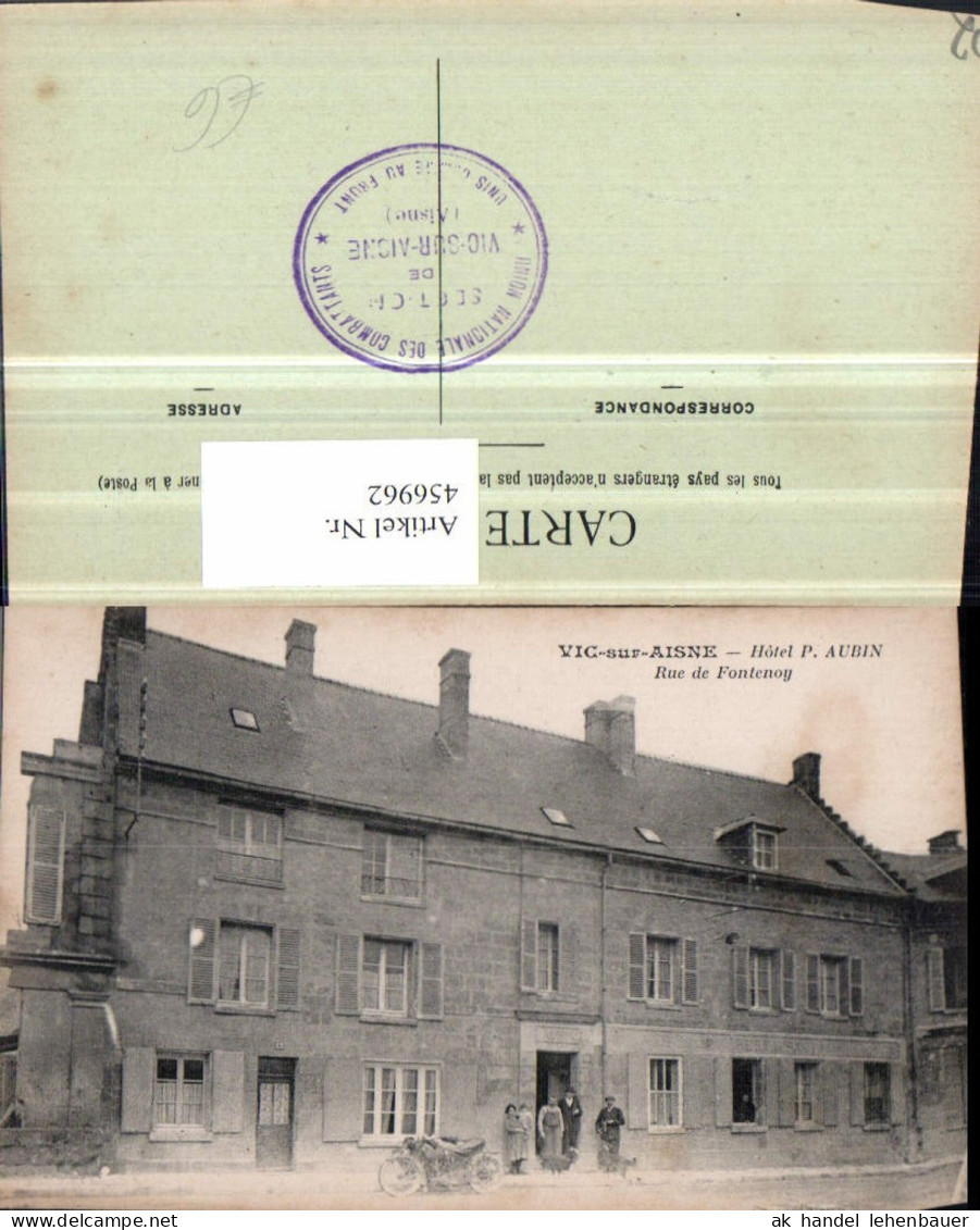 456962,Picardie Aisne Vic-sur-Aisne Hotel P. Aubin