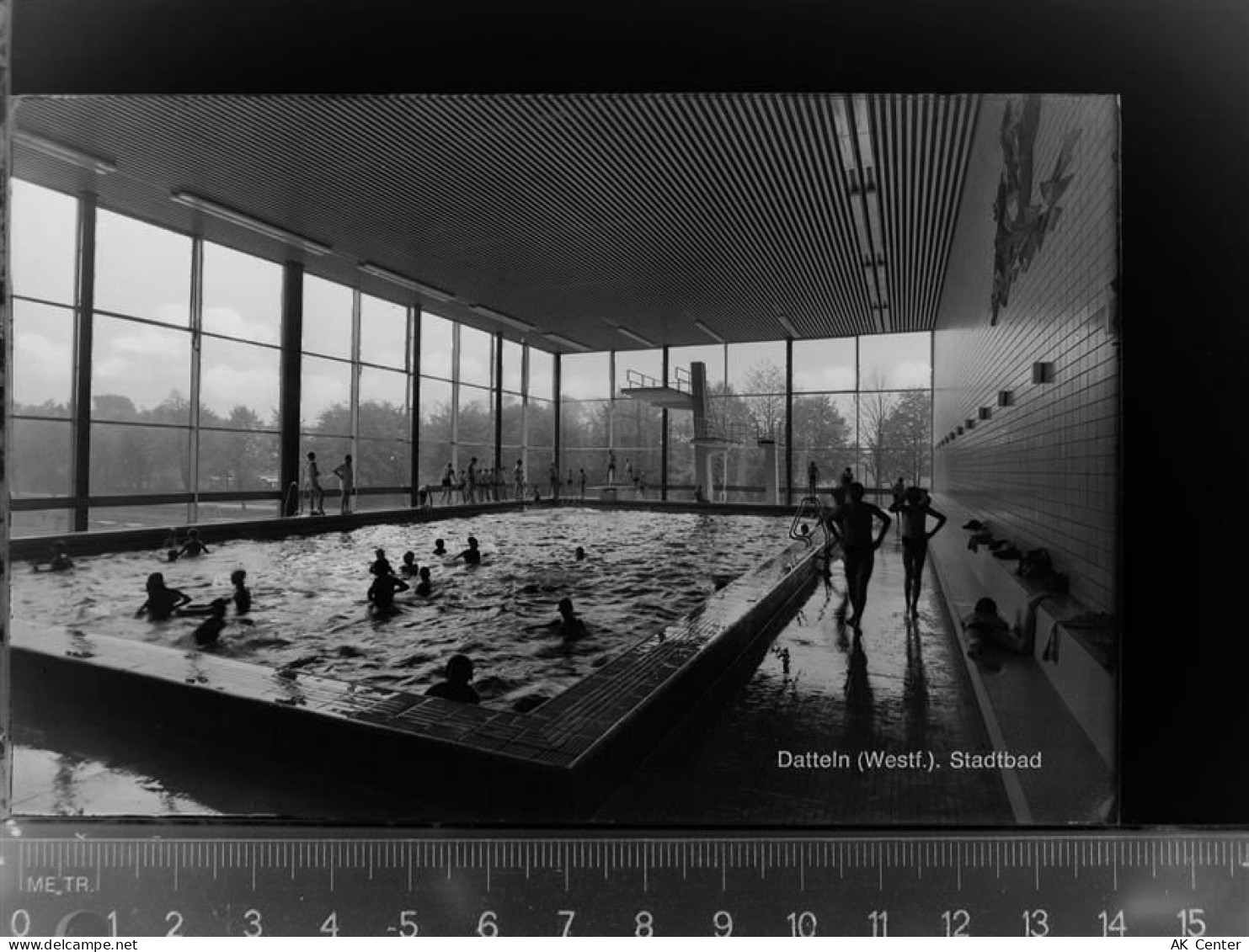 45711 W4354 Datteln GLASNEGATIV Stadtbad - 30040866