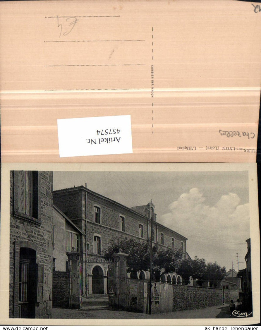 457574,Rhone-Alpes Loire Chazelles-sur-Lyon Hopital Hospital