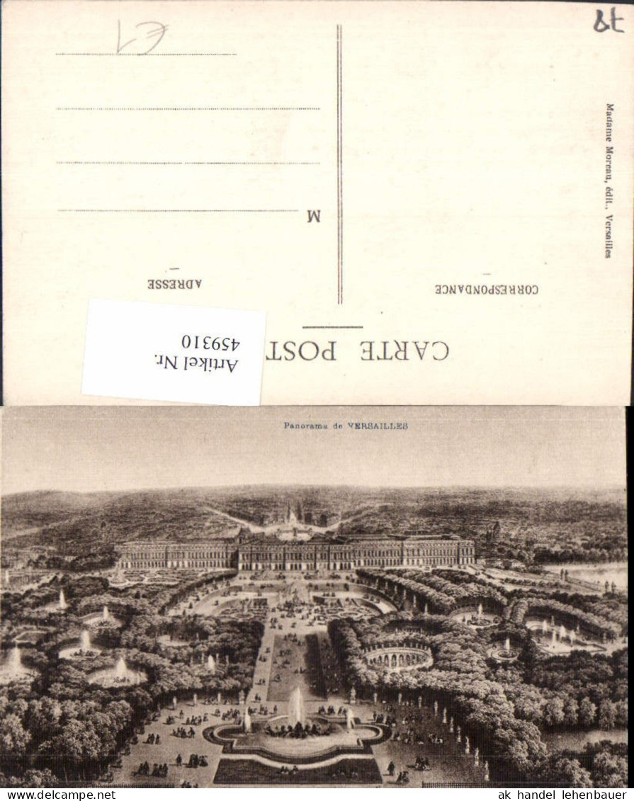 459310,Ile-de-France Yvelines Panorama de Versailles Schloss Luftbild
