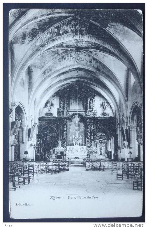 46 Figeac interieur eglise    D46D  K46102K  C46102C RH056934