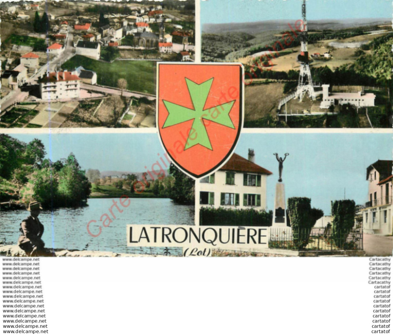 46.  LATRONQUIERE .  CP multivues .
