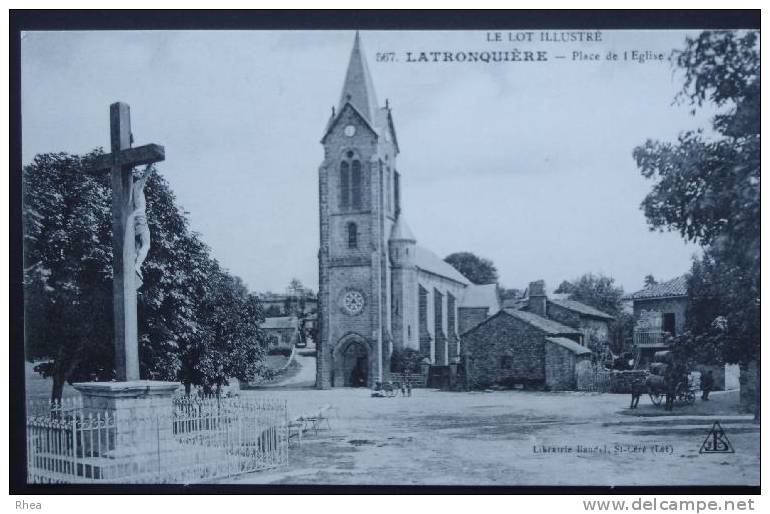 46 Latronquière eglise    D46D  K46160K  C46160C RH057006