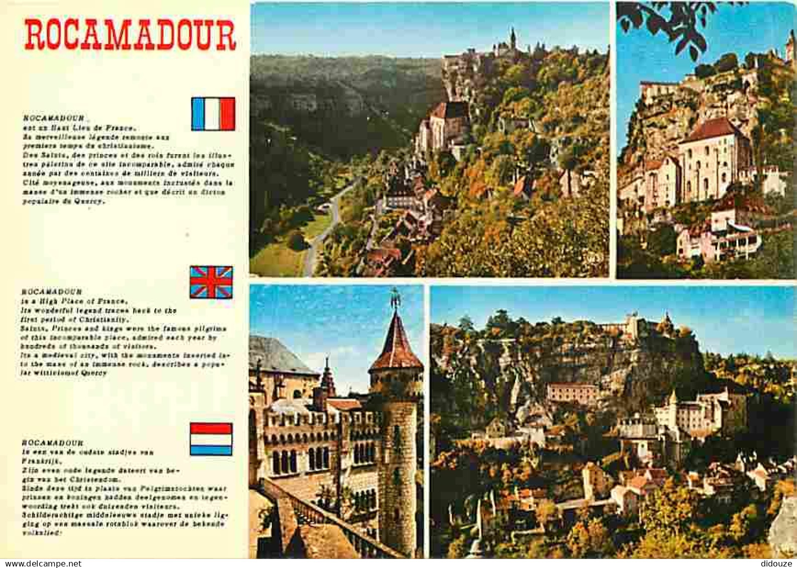 46 - Rocamadour - Multivues - CPM - Voir Scans Recto-Verso