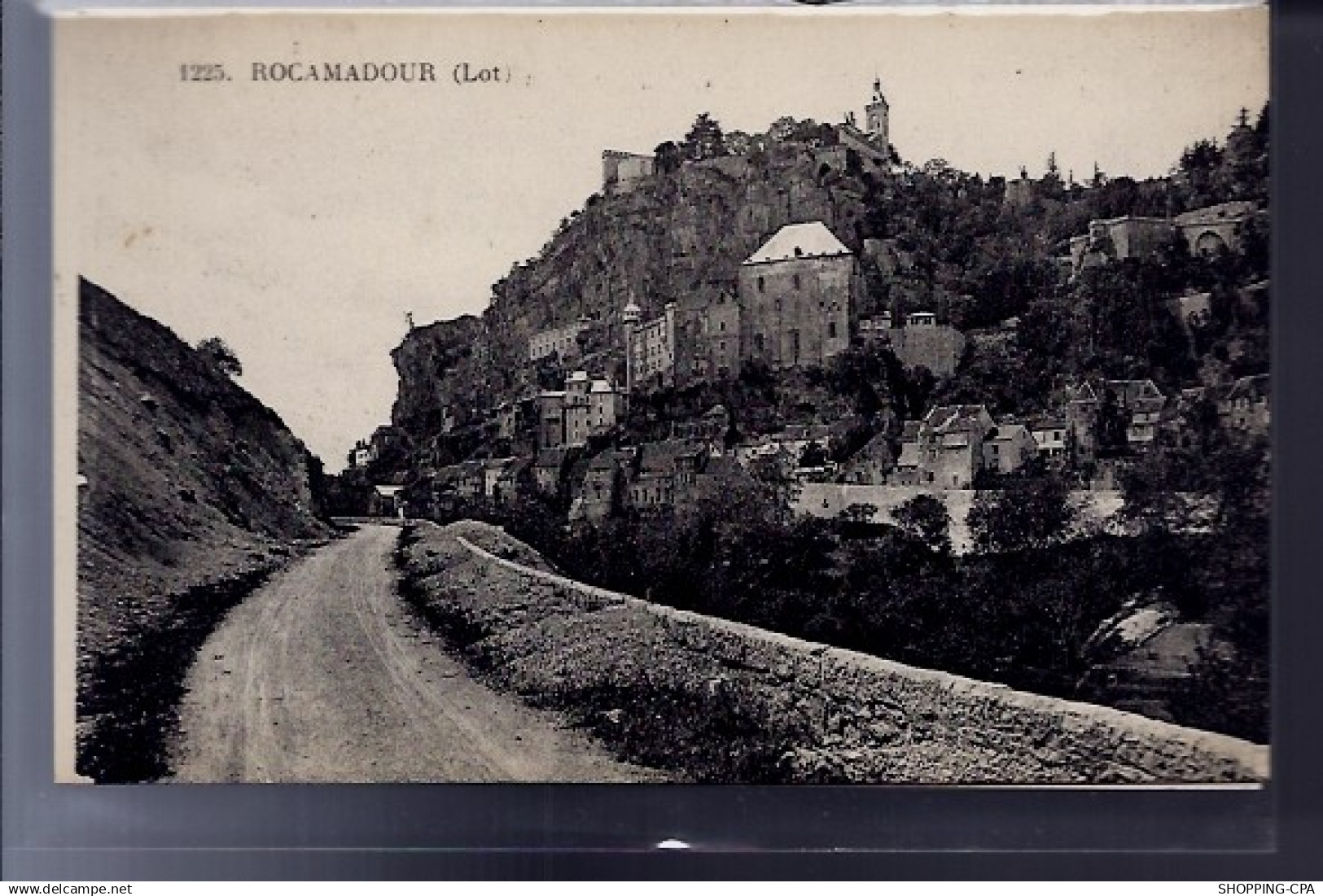 46 - Rocamadour - Vue générale - Non voyagé - Dos divisé...