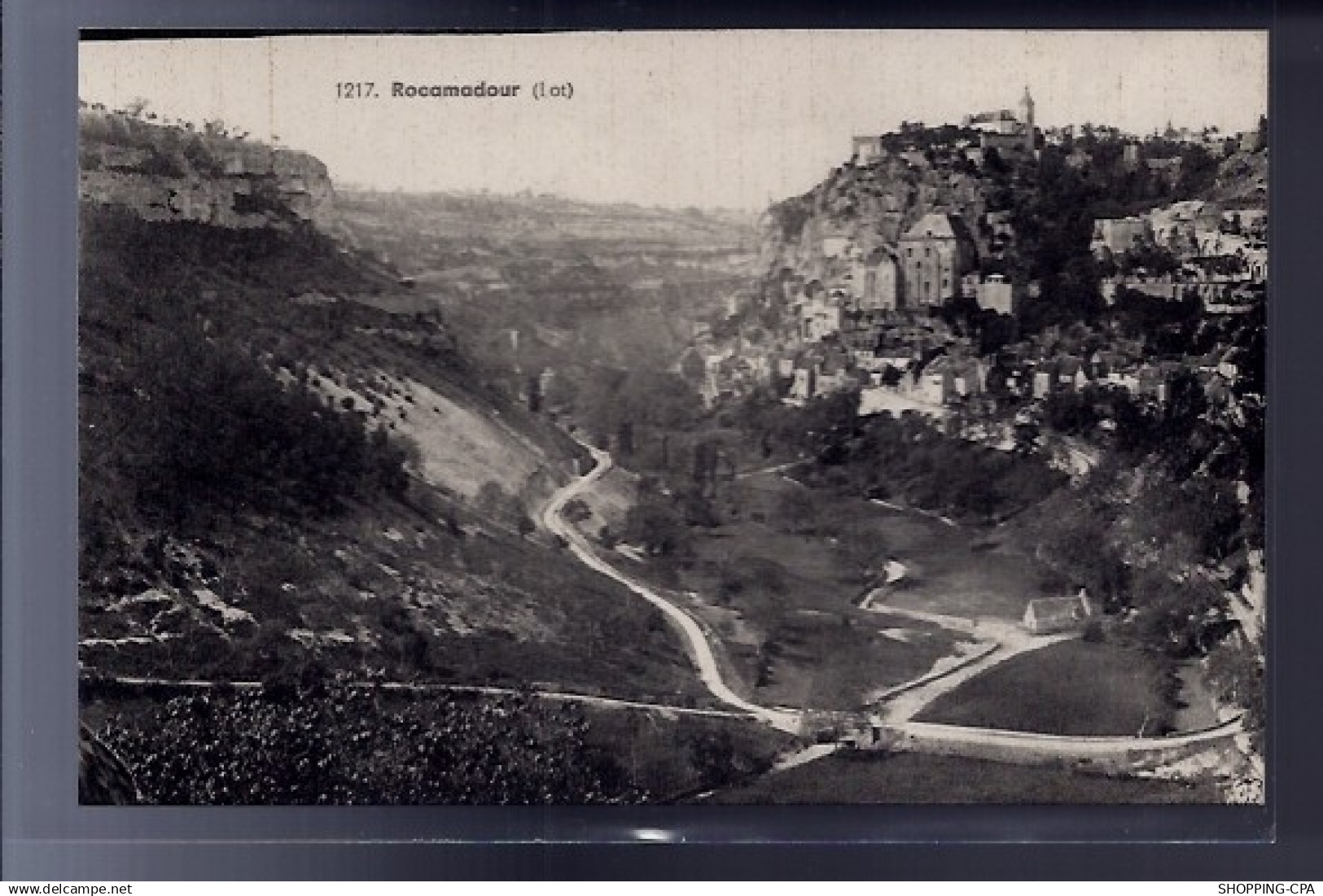 46 - Rocamadour - Vue générale - Non voyagé - Dos divisé...