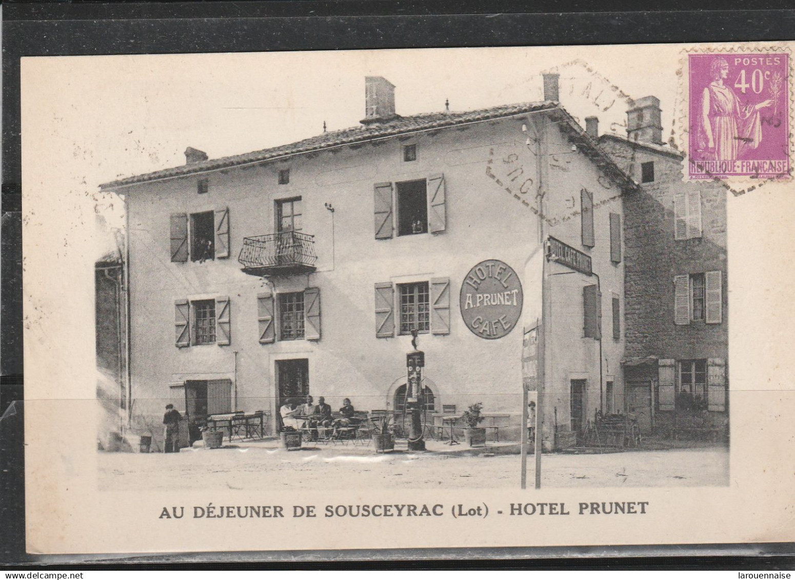 46 - SOUSCEYRAC - Au Déjeuner de Sousceyrac - Hôtel Prunet