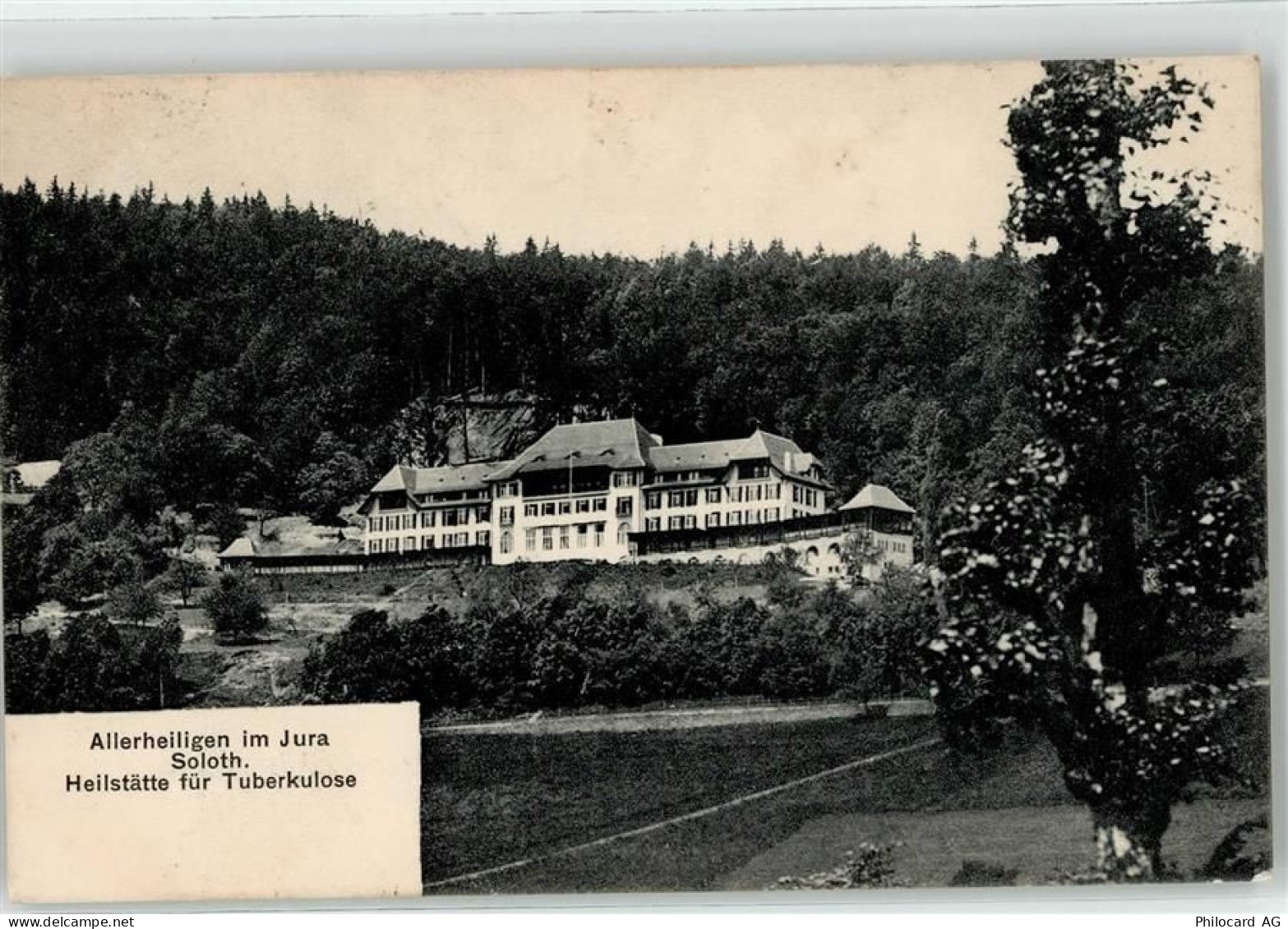 4614 Hägendorf - 1911 Heilstätte für Tuberkolose Allerheiligen im Jura... - 52173086