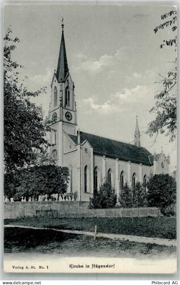 4614 Hägendorf Foto AK Kirche - 10749500