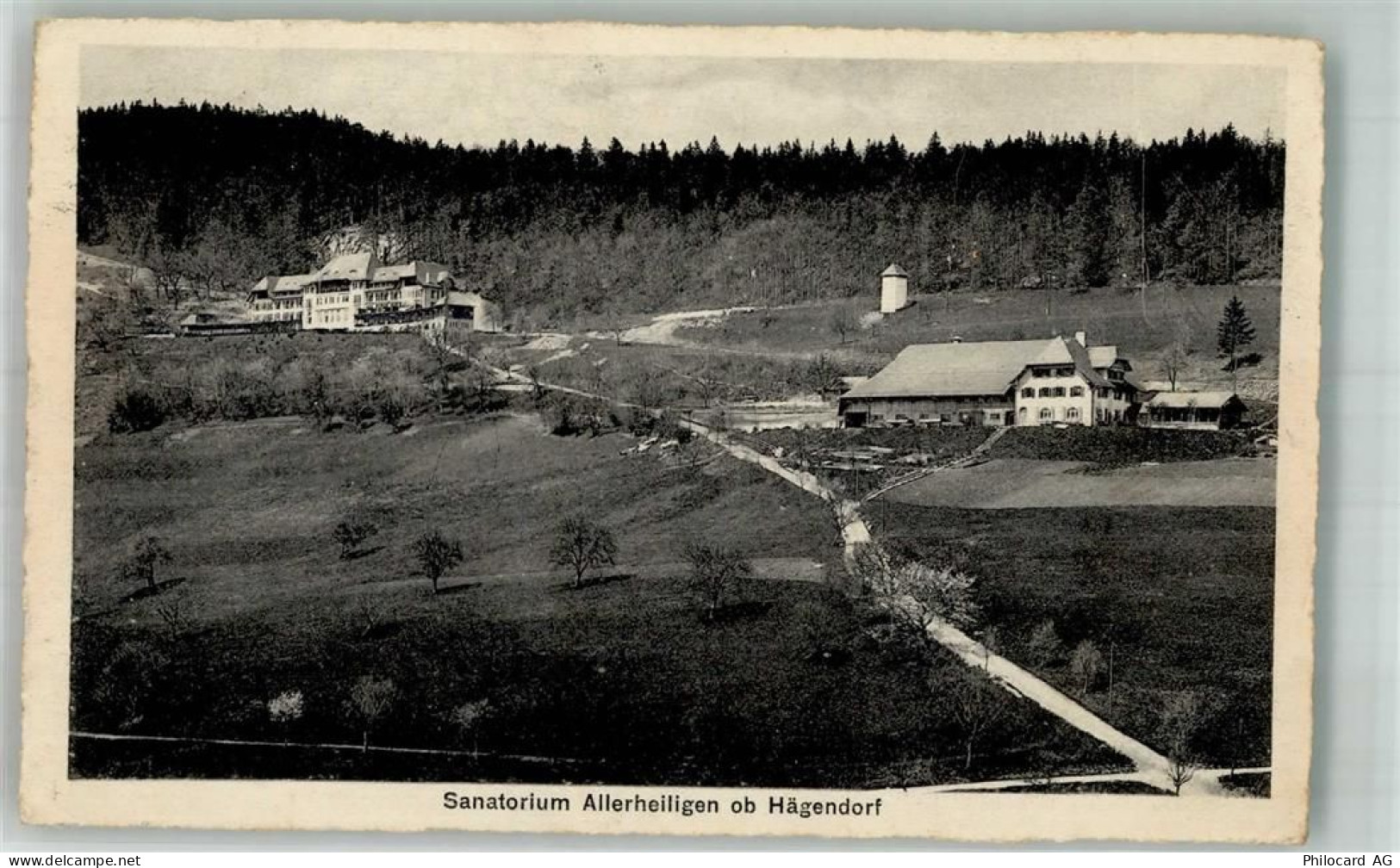 4614 Hägendorf Foto AK Sanatorium Allerheiligen - 14005737