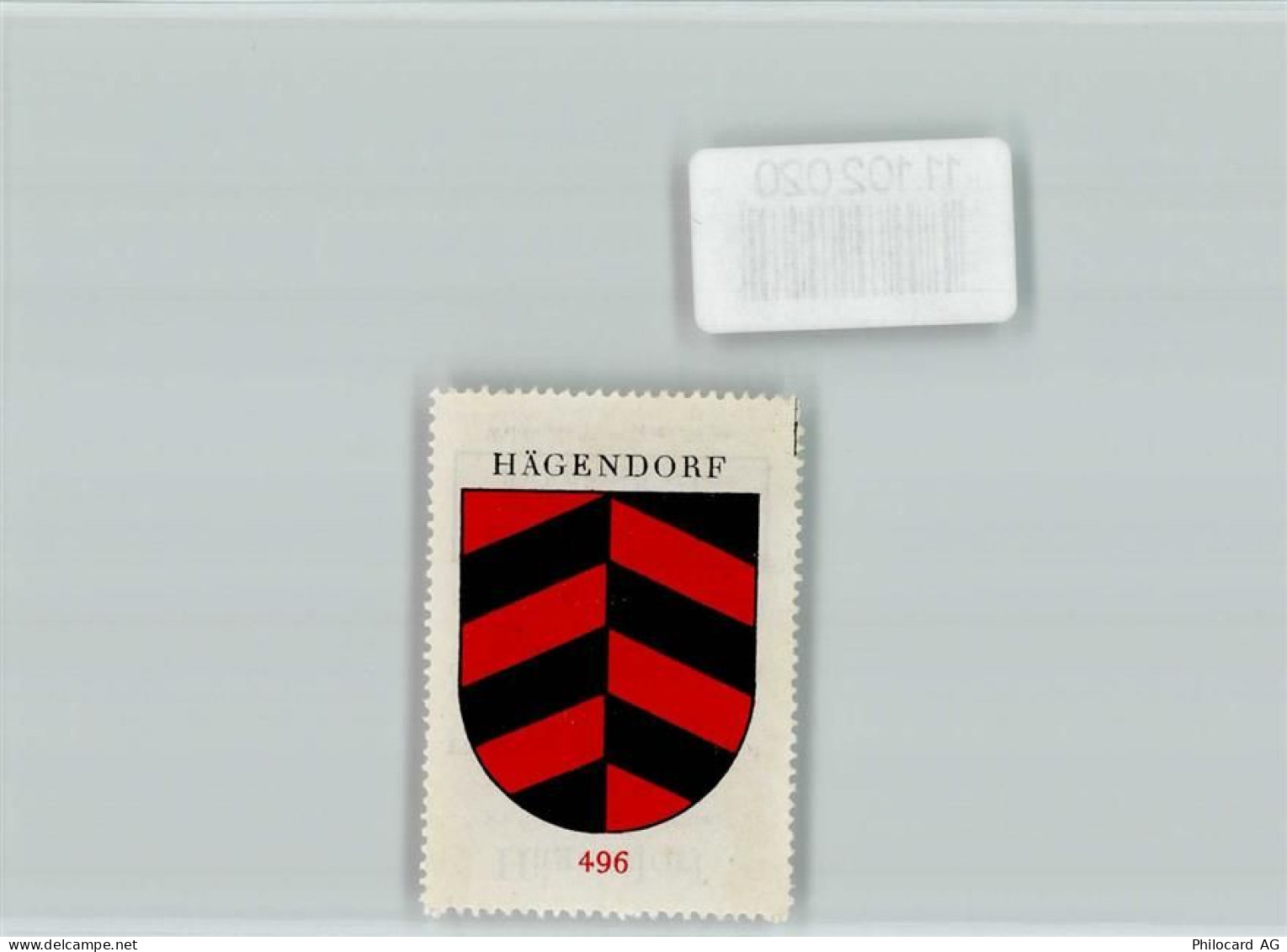 4614 Hägendorf - Vignette Wappen Kaffee Hag ca 1920-1940 - 11102020