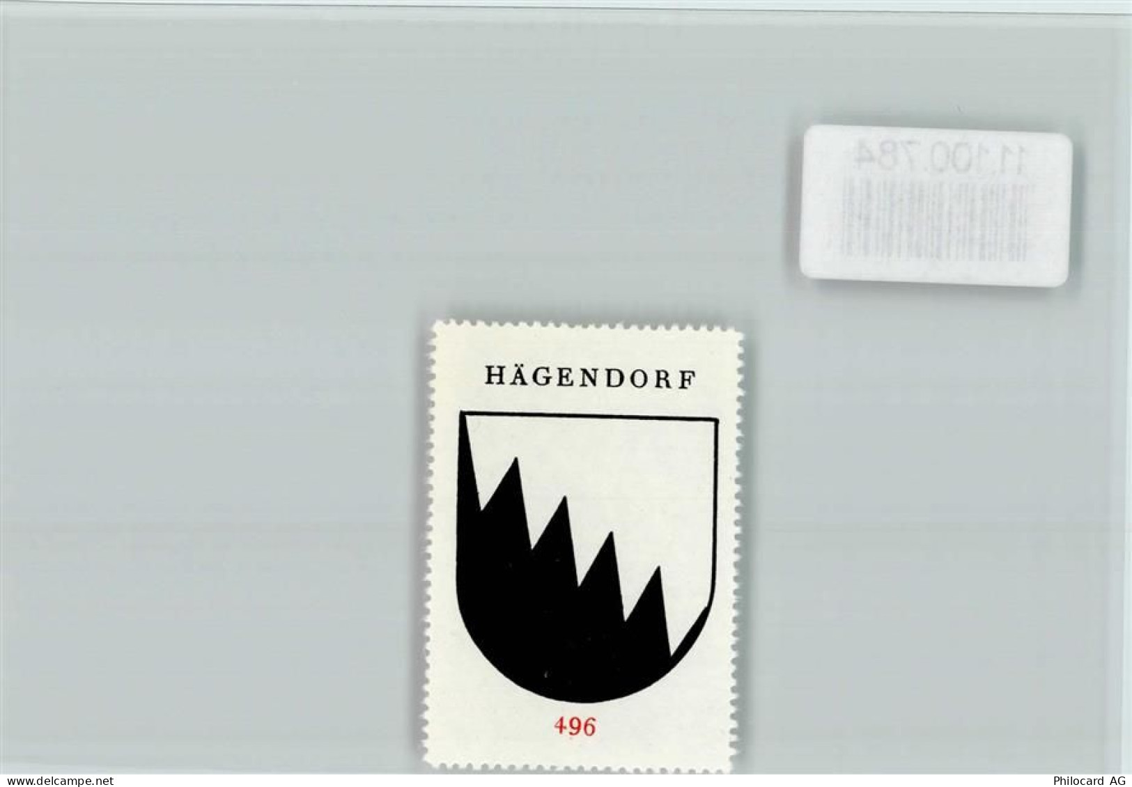 4614 Hägendorf - Vignette Wappen Kaffee Hag ca 1920-1940 Hägendorf - 11100784