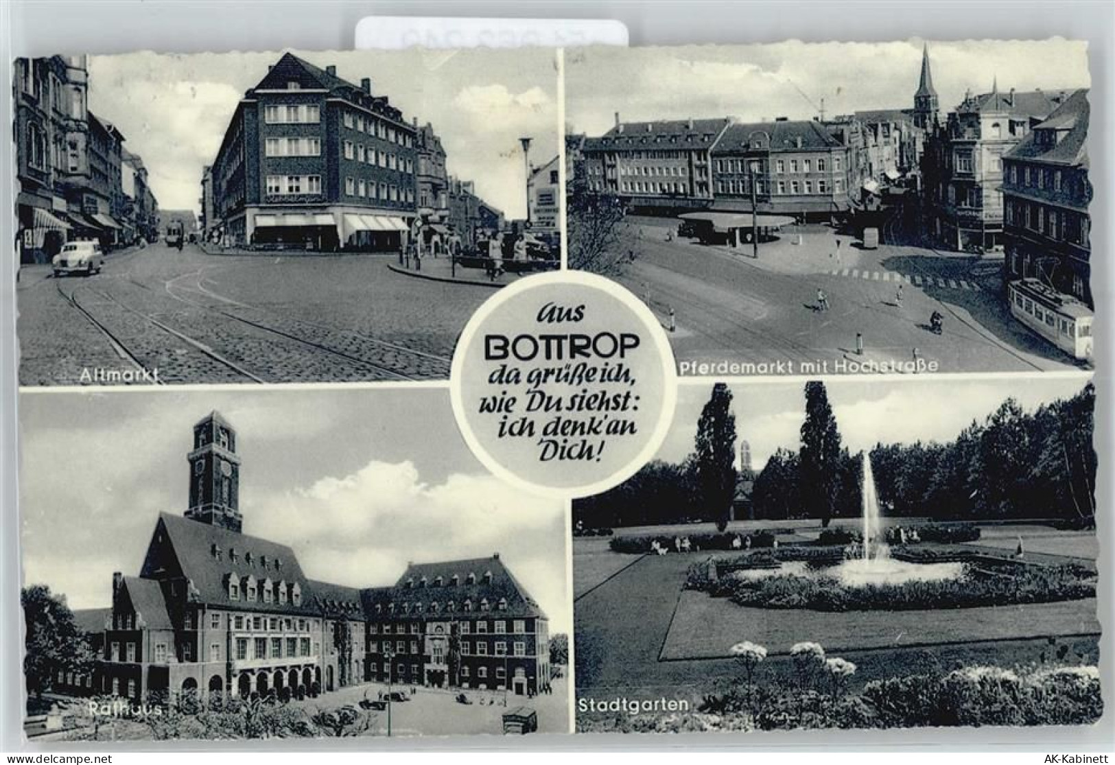 46236 W4250 Bottrop - Pferdemarkt , Strassenbahn - 51053249