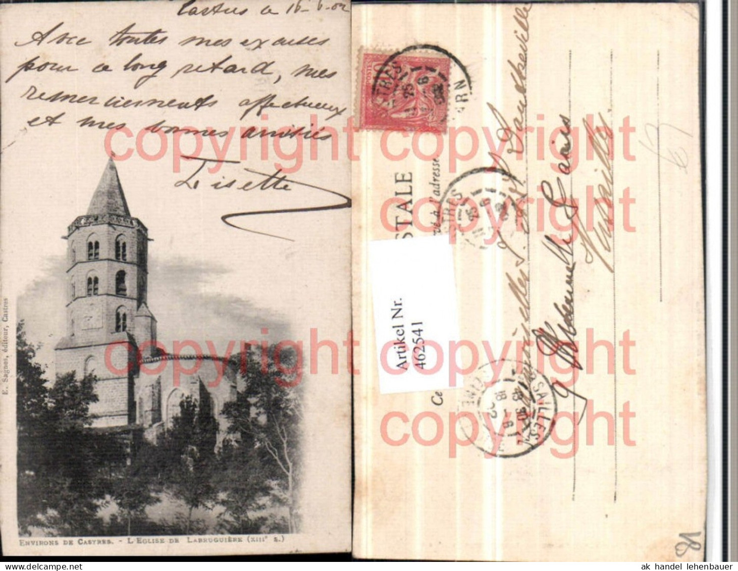 462541,Midi-Pyrenees Tarn Castres Eglise de Labruguiere Kirche