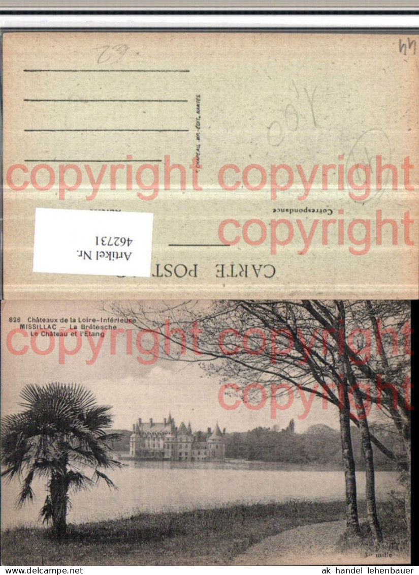 462731,Pays de la Loire Loire-Atlantique Missillac Bretesche Chateau Schloss