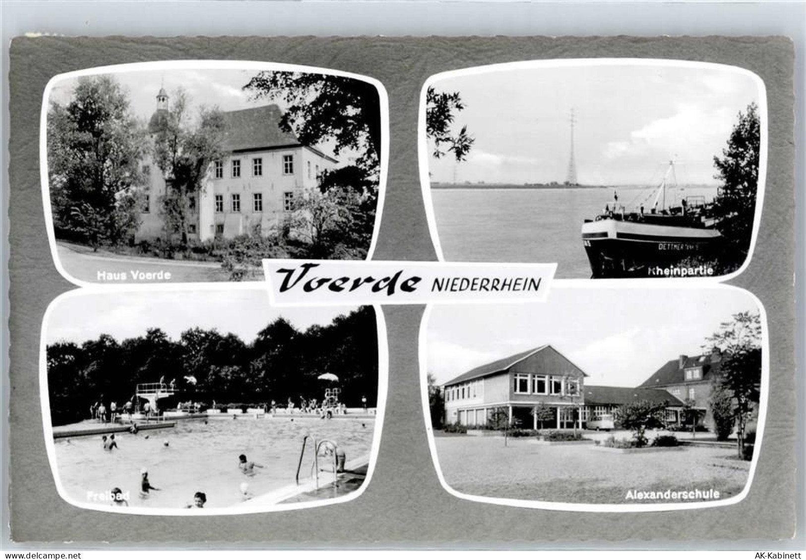 46562 W4223 Voerde (Niederrhein) - Schwimmbad Alexanderschule Haus Voerd... - 51651930