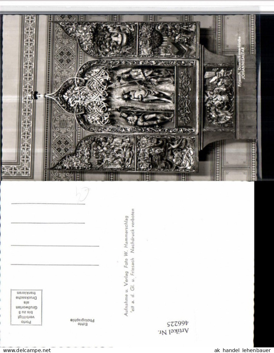 466225,Friesach Dominikanerkirche Johannisaltar