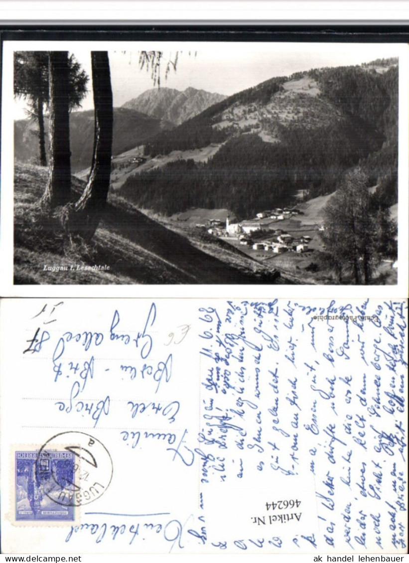 466244,Luggau im Lesachtal Totale Bergkulisse
