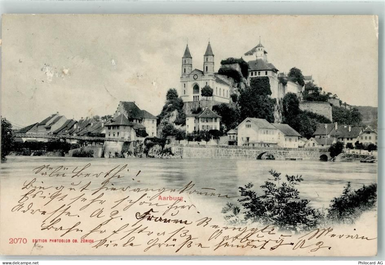 4663 Aarburg 1902 Gebrauchsspuren - 10390086