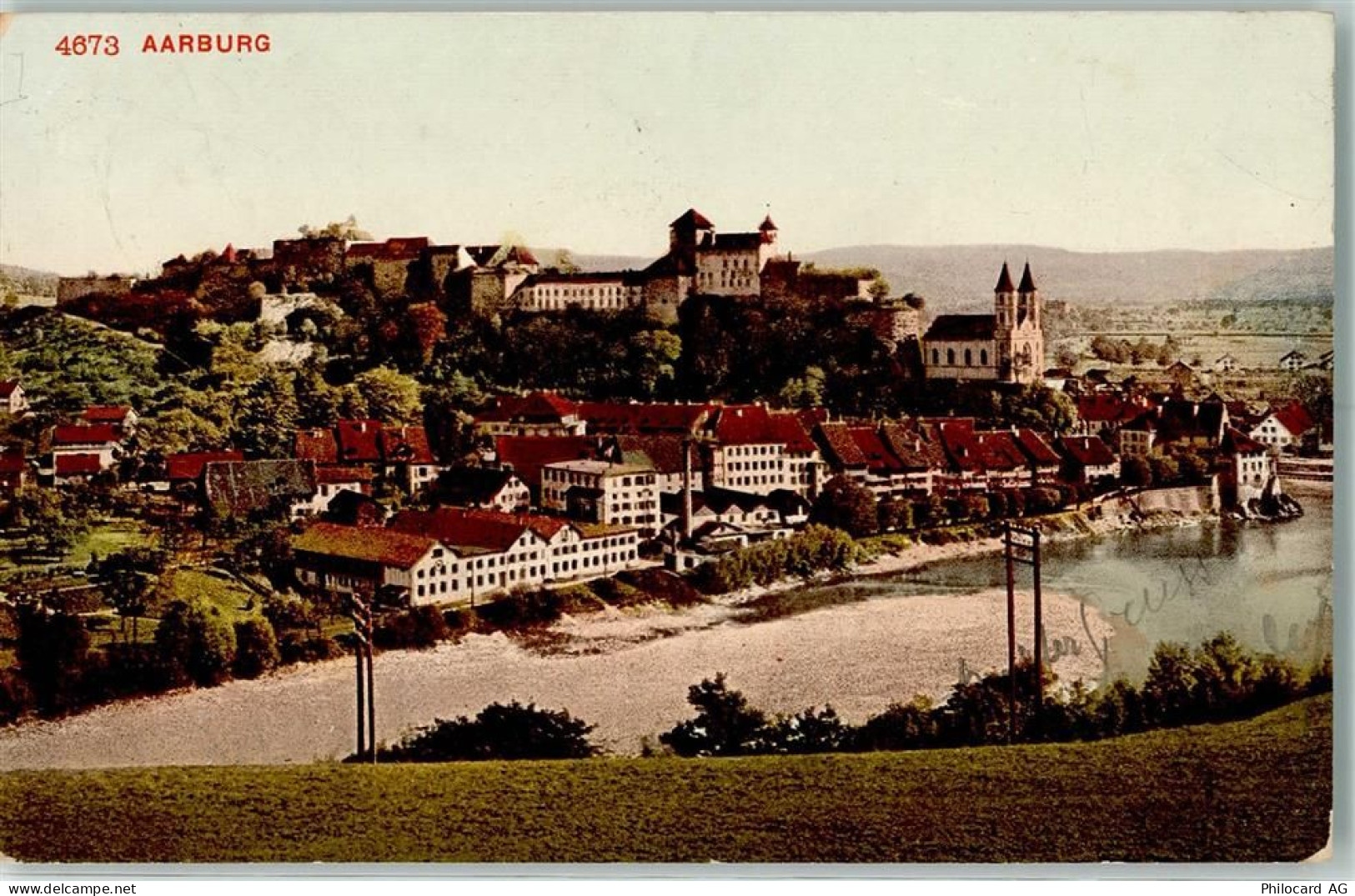 4663 Aarburg 1908 - Schloss - 10306740