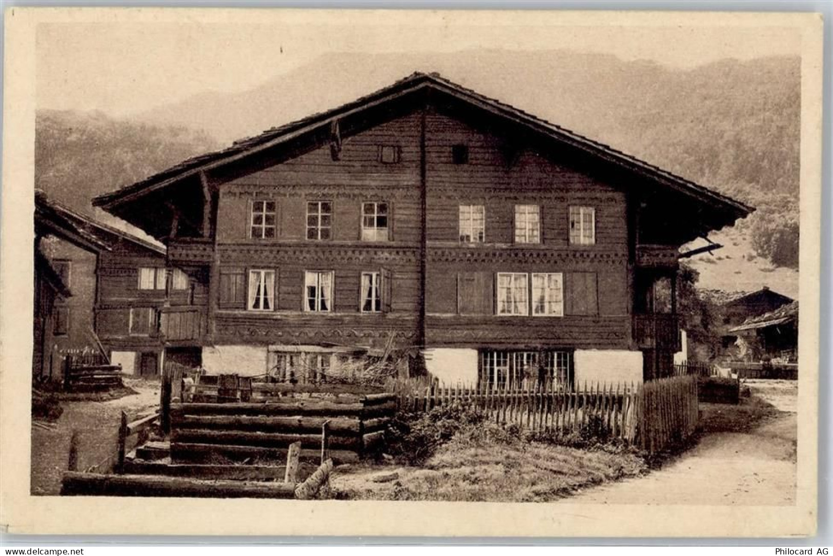4663 Aarburg 1913 - Bauernhaus Wilderswyl - 51583809