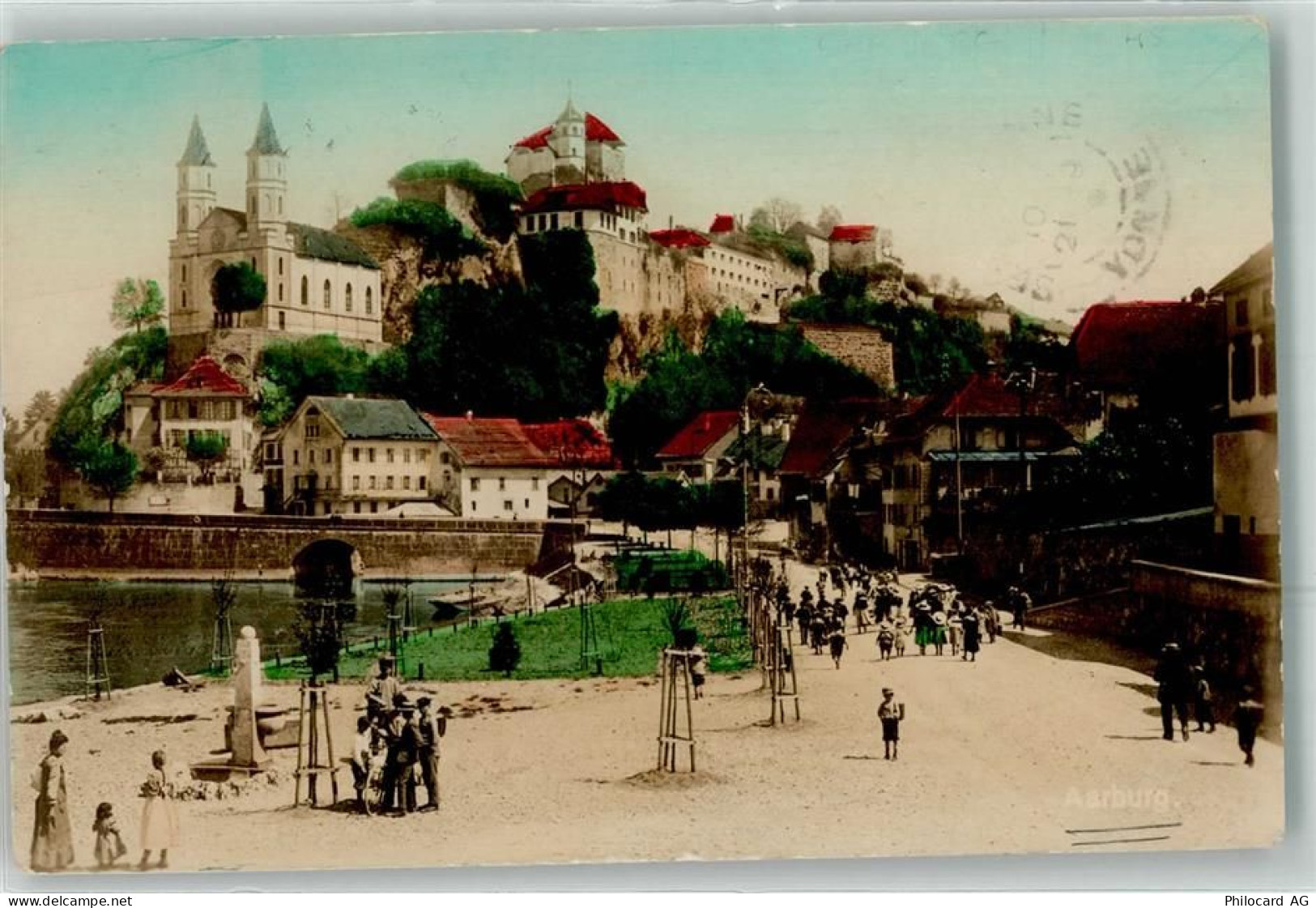 4663 Aarburg 1920 - Ort lt. Stempel - 10644018