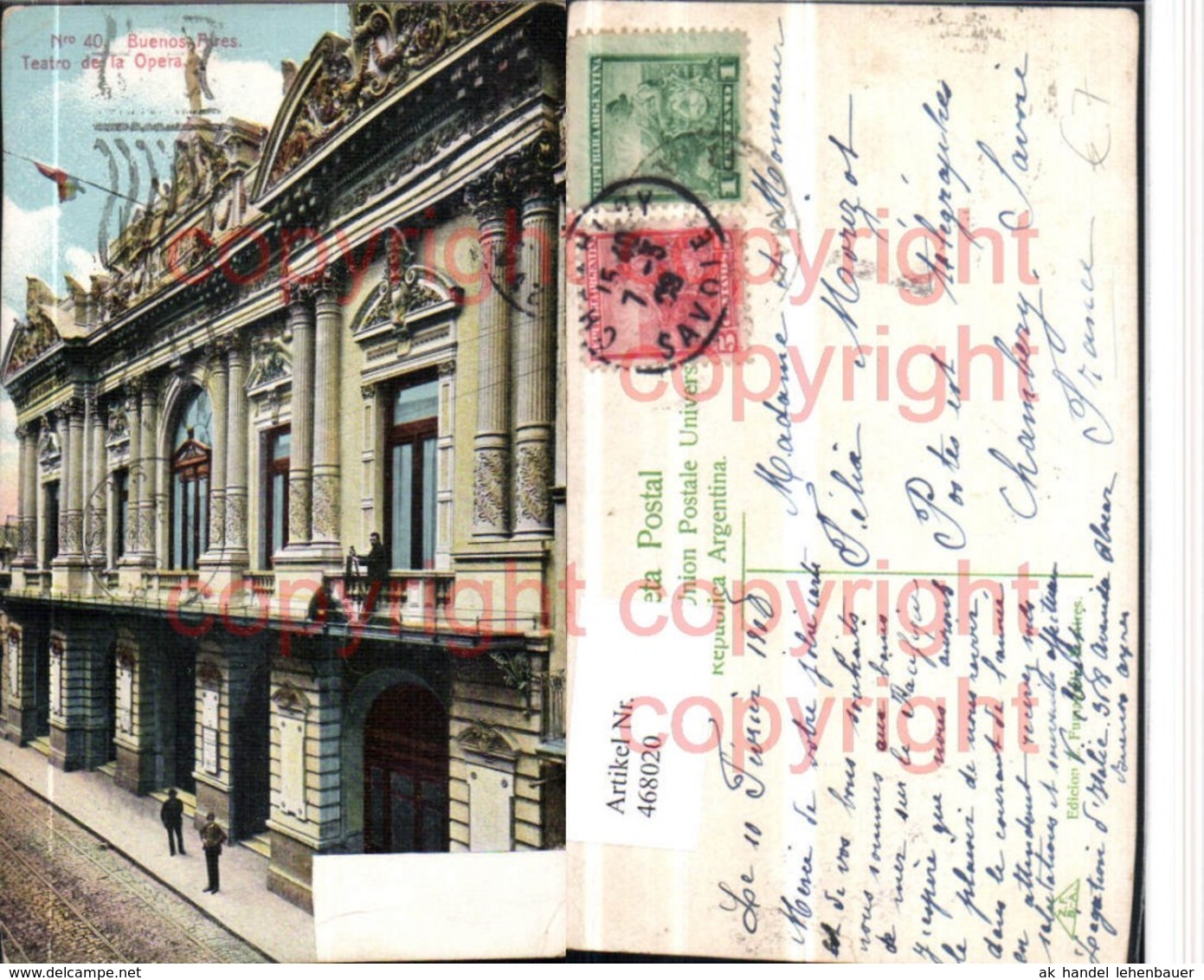 468020,Argentina Buenos Aires Teatro de la Opera Geb&auml;ude