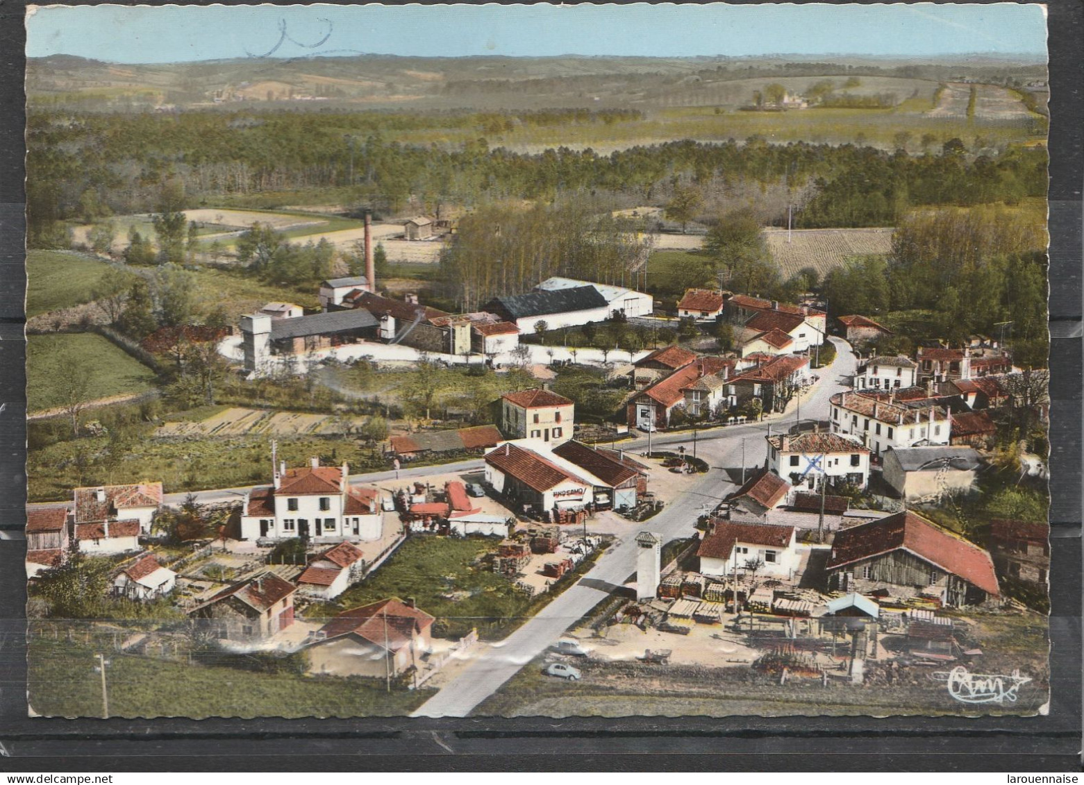 47 - LE CLAVIER BOUGLON - Vue générale aérienne