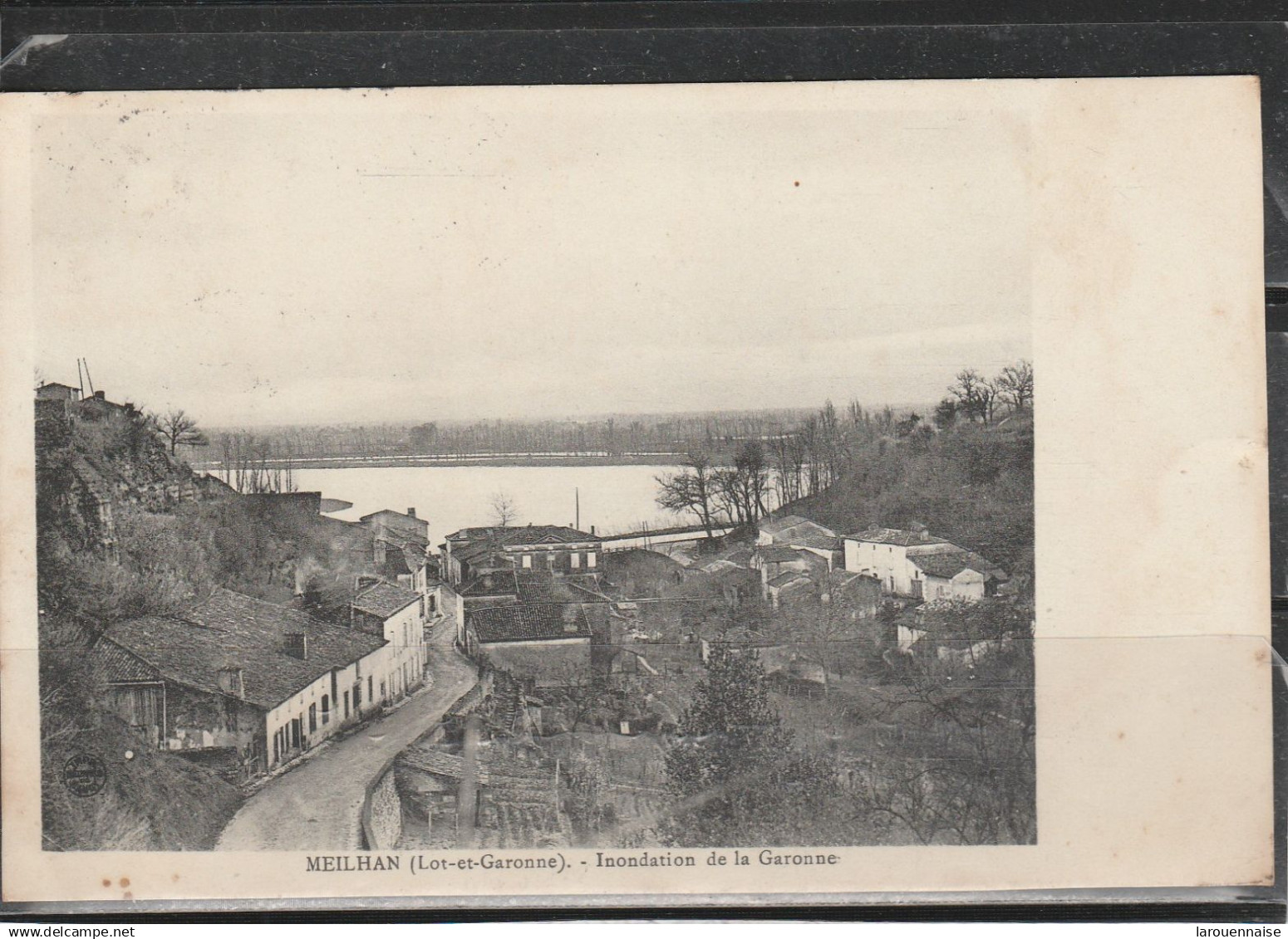 47 - MEILHAN - Inondation de la Garonne