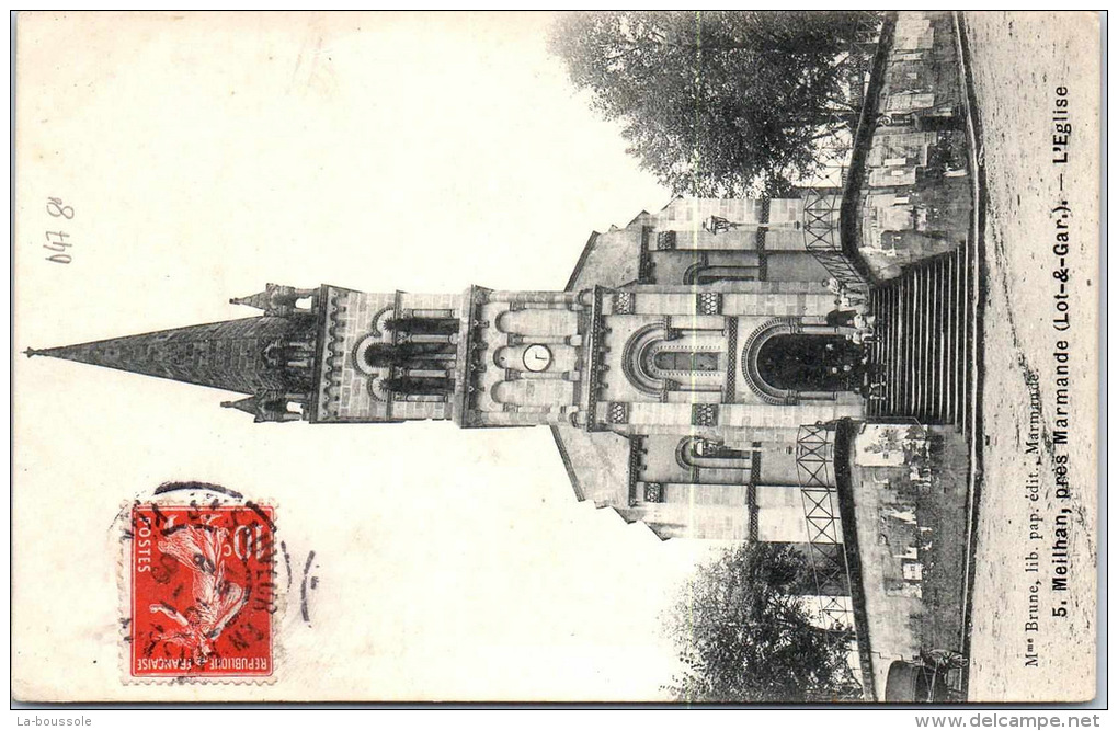 47 MEILHAN - l'église