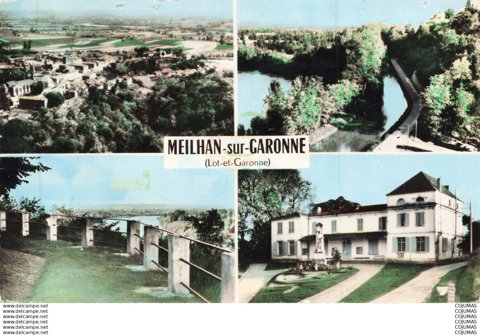 47 - MEILHAN SUR GARONNE  - S27665 -  Divers Aspects de la Ville - En l'état Trou - COMBIER - CPSM 14x9 cm