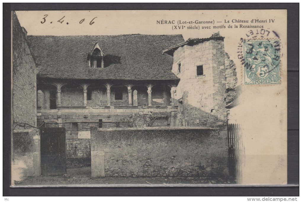 47 - Nerac - Le Chateau d' Henri IV