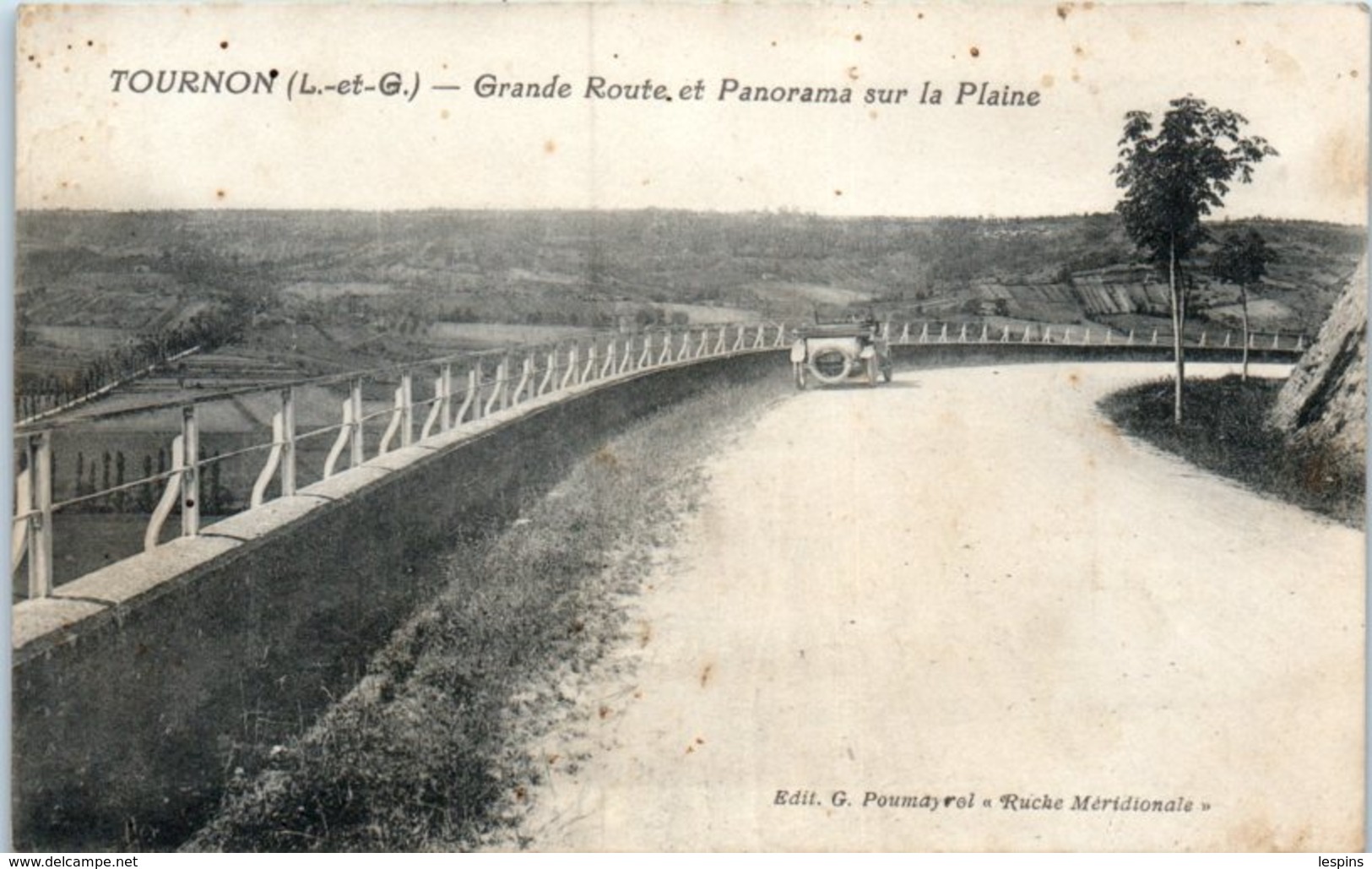 47 - TOURNON -D'AGENAIS --  grande rute et Panorama