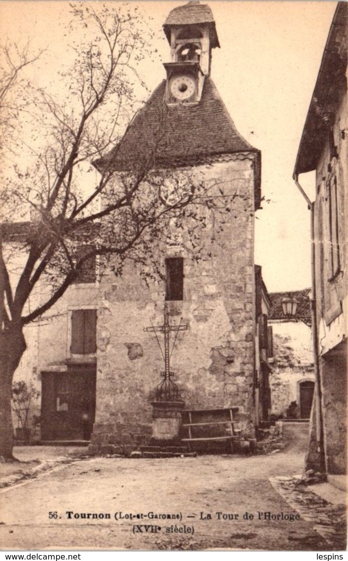 47 - TOURNON - D'AGENAIS -- La tour de l'Horloge