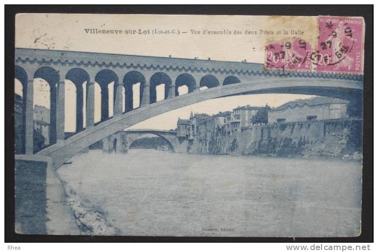 47 Villeneuve-sur-Lot pont lot    D47D  K47323K  C47323C RH017432