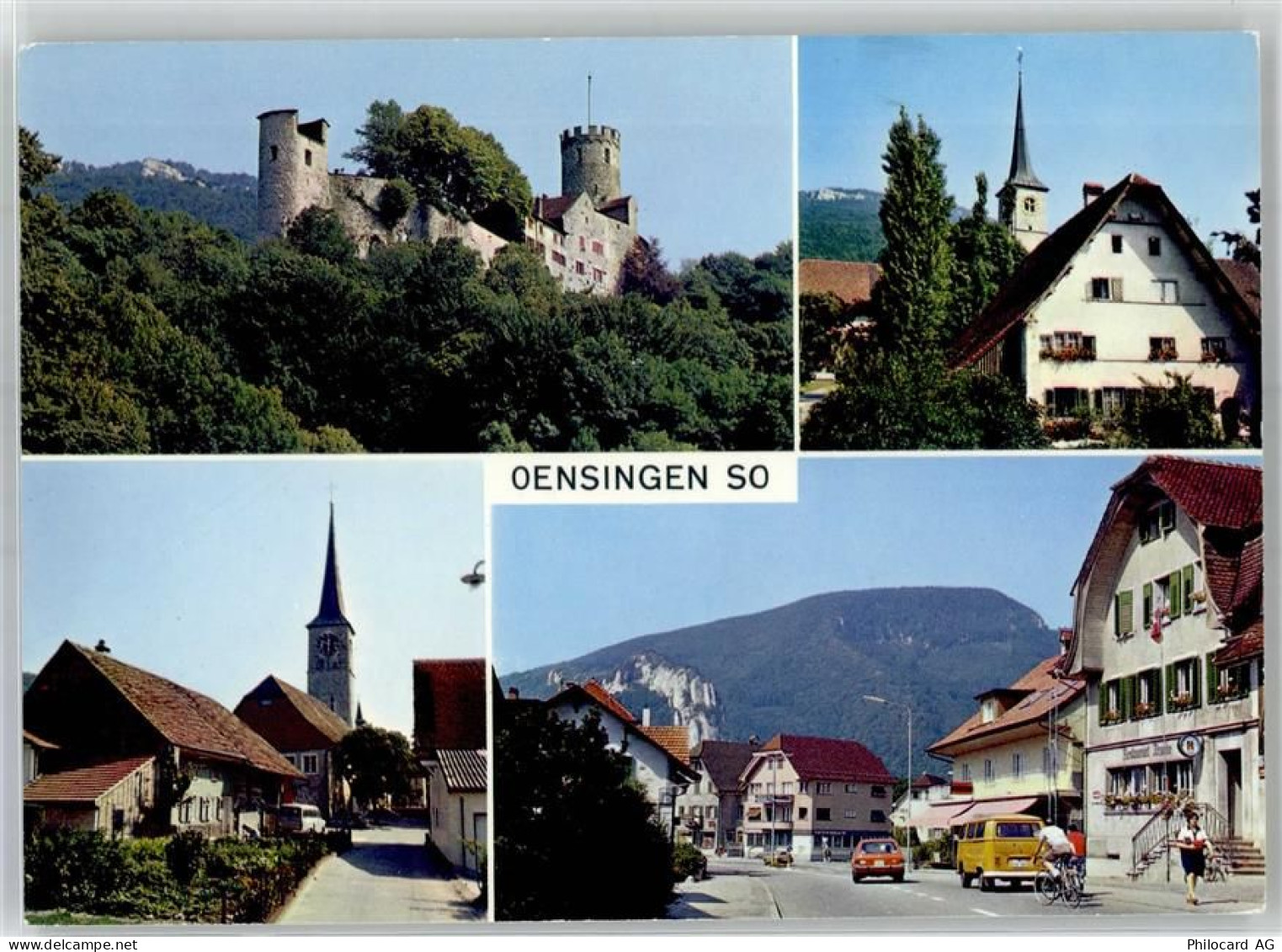 4702 Oensingen - Burg Kirche Gasthaus - 51676819