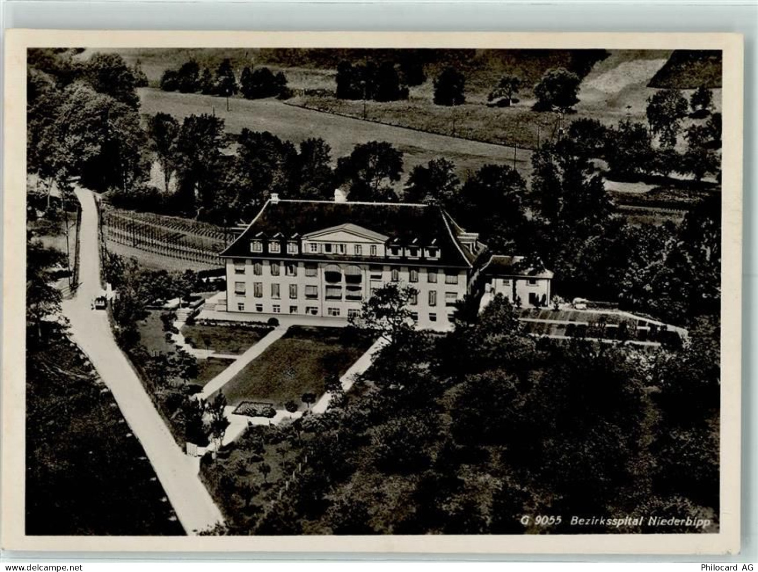 4704 Niederbipp - Fliegeraufnahme Bezirksspital - 13132200
