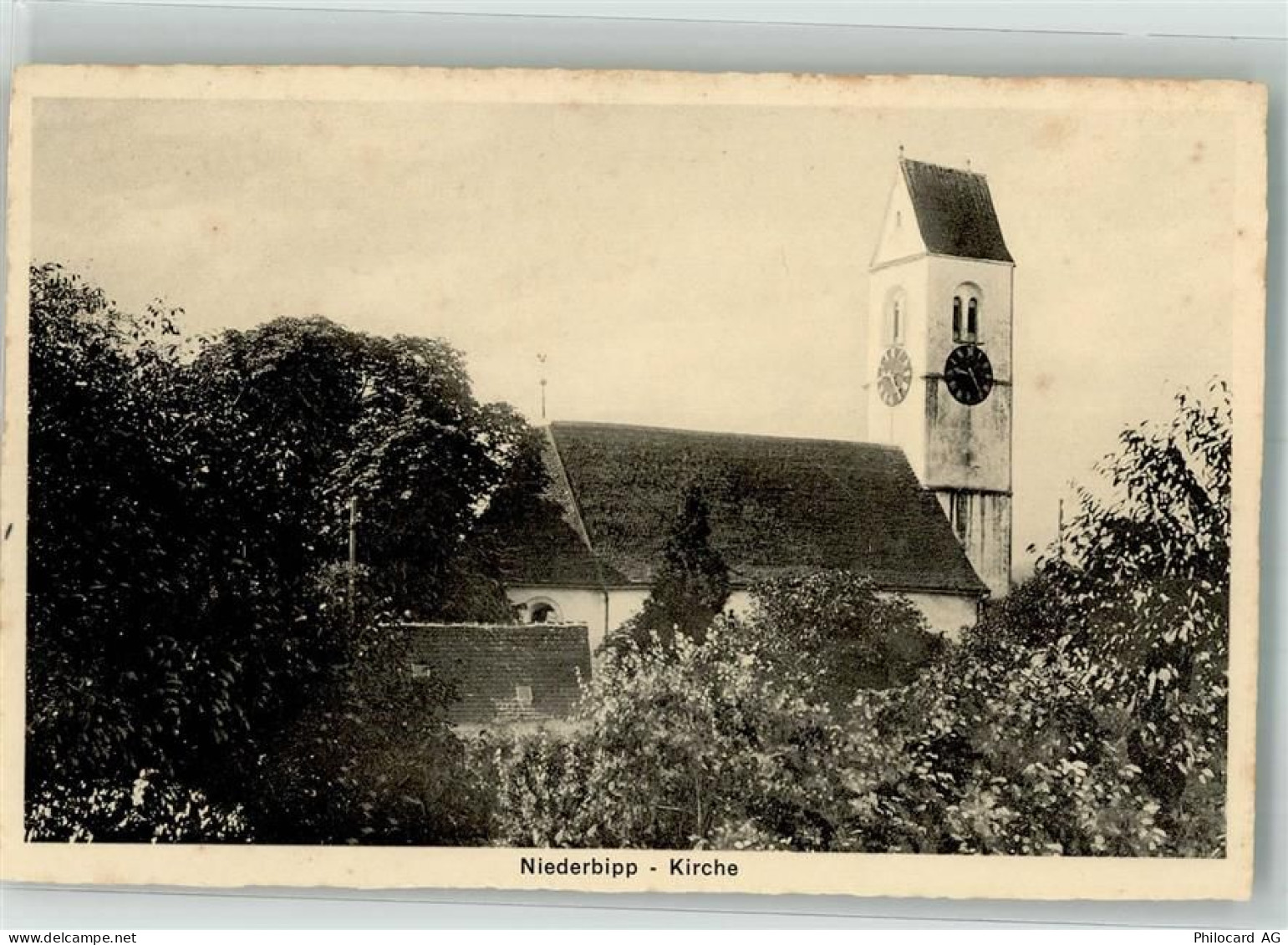 4704 Niederbipp Foto AK Kirche - 38021842