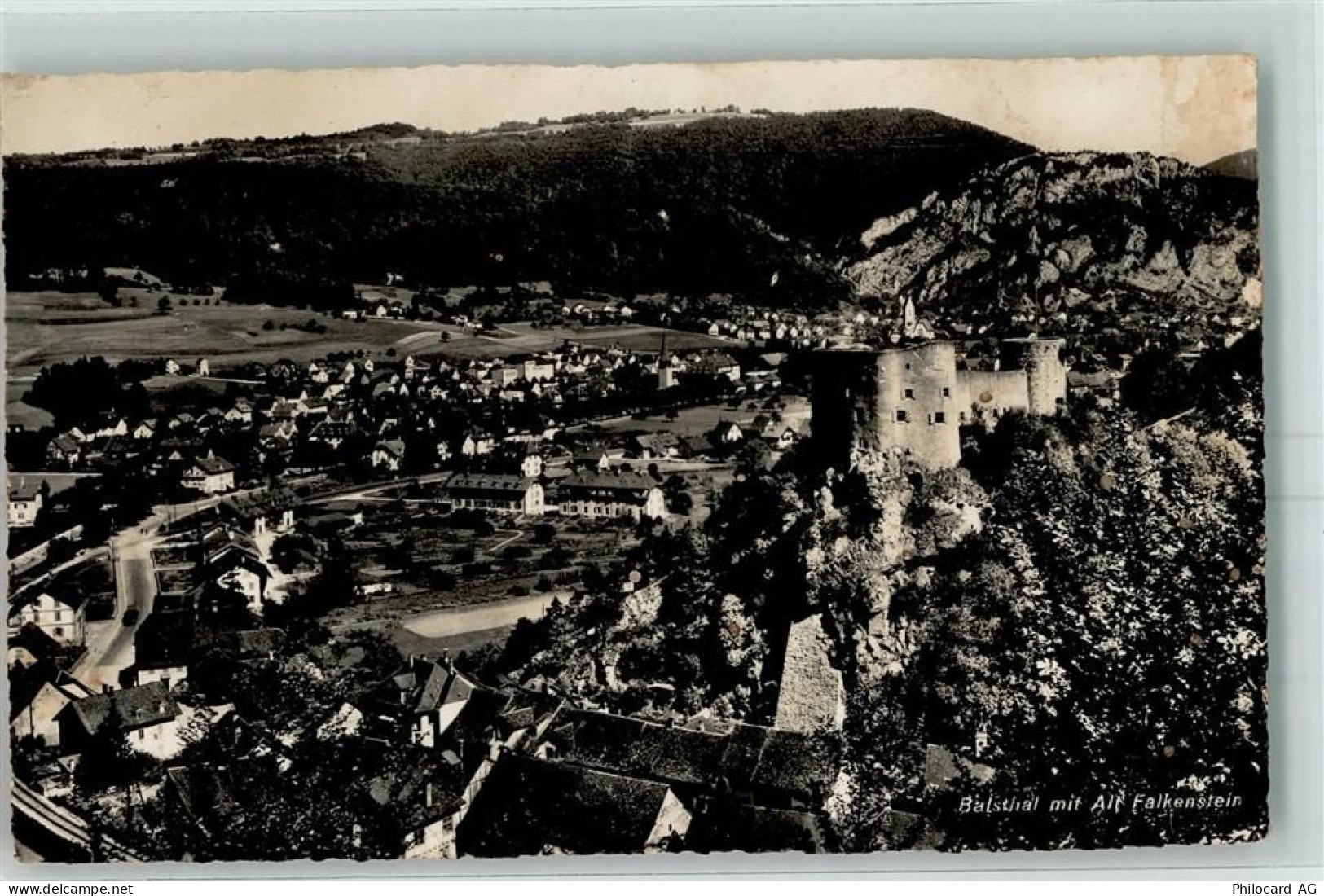 4710 Balsthal - Fliegeraufnahme Alt Falkenstein - 10446942