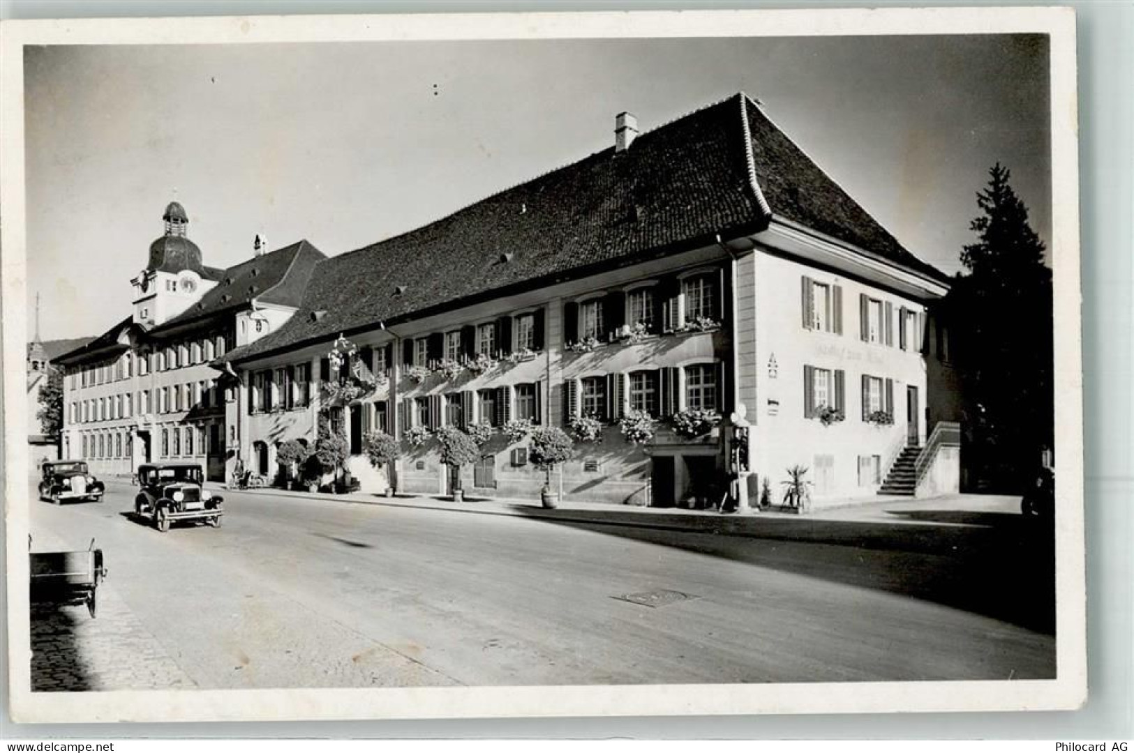 4710 Balsthal - Gasthaus zum Rössli Oldtimer Tanksäuke - 13276463