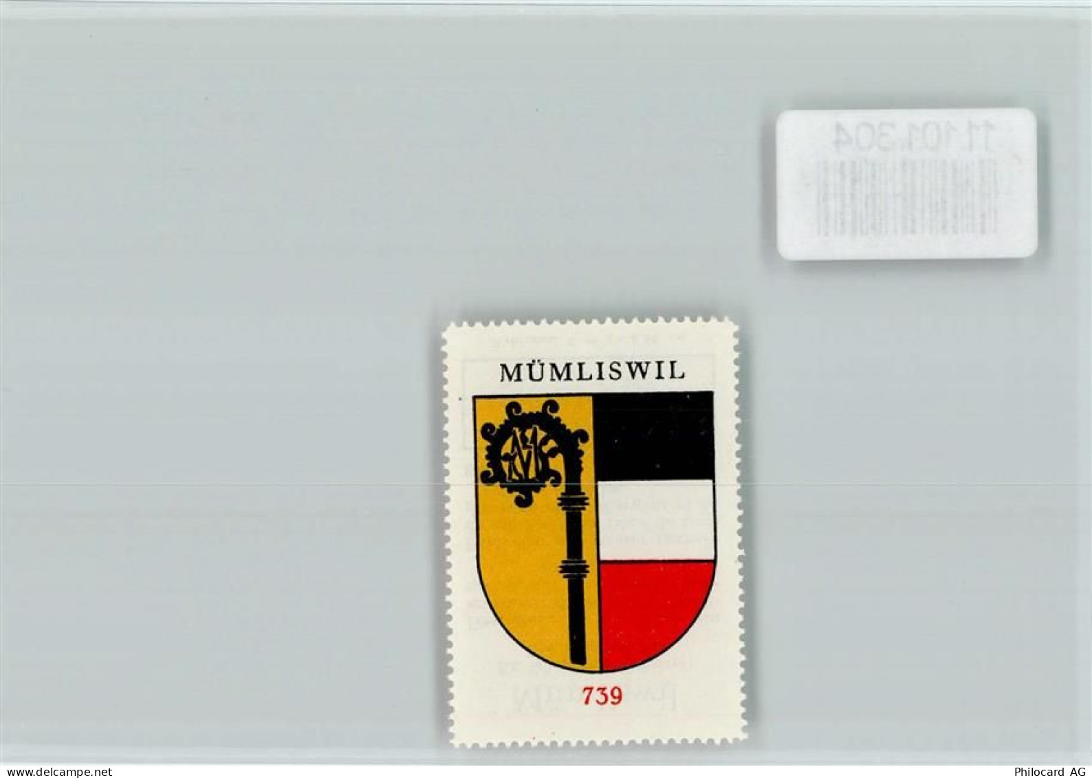 4717 Mümliswil - Vignette Wappen Kaffee Hag ca 1920-1940 Mümliswil - 11101304